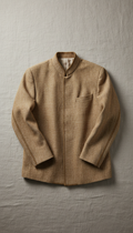 Earth sand Nehru jacket